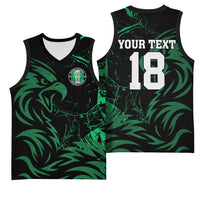 Custom Nigeria Football Basketball Jersey Super Eagles Power