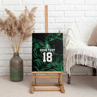 Custom Nigeria Football Canvas Wall Art Super Eagles Power