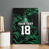 Custom Nigeria Football Canvas Wall Art Super Eagles Power