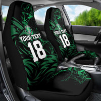 Custom Nigeria Football Car Seat Cover Super Eagles Power