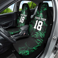 Custom Nigeria Football Car Seat Cover Super Eagles Power