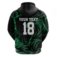 Custom Nigeria Football Hoodie Super Eagles Power