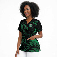 Custom Nigeria Football Scrub Top Super Eagles Power