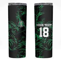 Custom Nigeria Football Skinny Tumbler Super Eagles Power