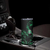 Custom Nigeria Football Skinny Tumbler Super Eagles Power