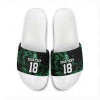 Custom Nigeria Football Slide Sandals Super Eagles Power