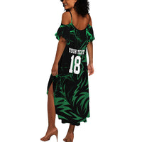 Custom Nigeria Football Summer Maxi Dress Super Eagles Power