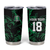 Custom Nigeria Football Tumbler Cup Super Eagles Power