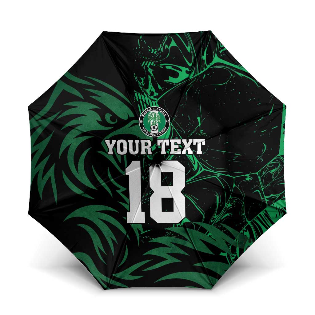 Custom Nigeria Football Umbrella Super Eagles Power