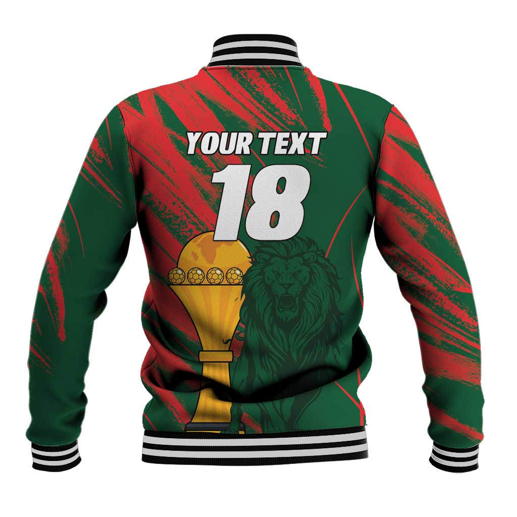 Custom Senegal Champions Football Baseball Jacket Lions of Teranga Rise Again