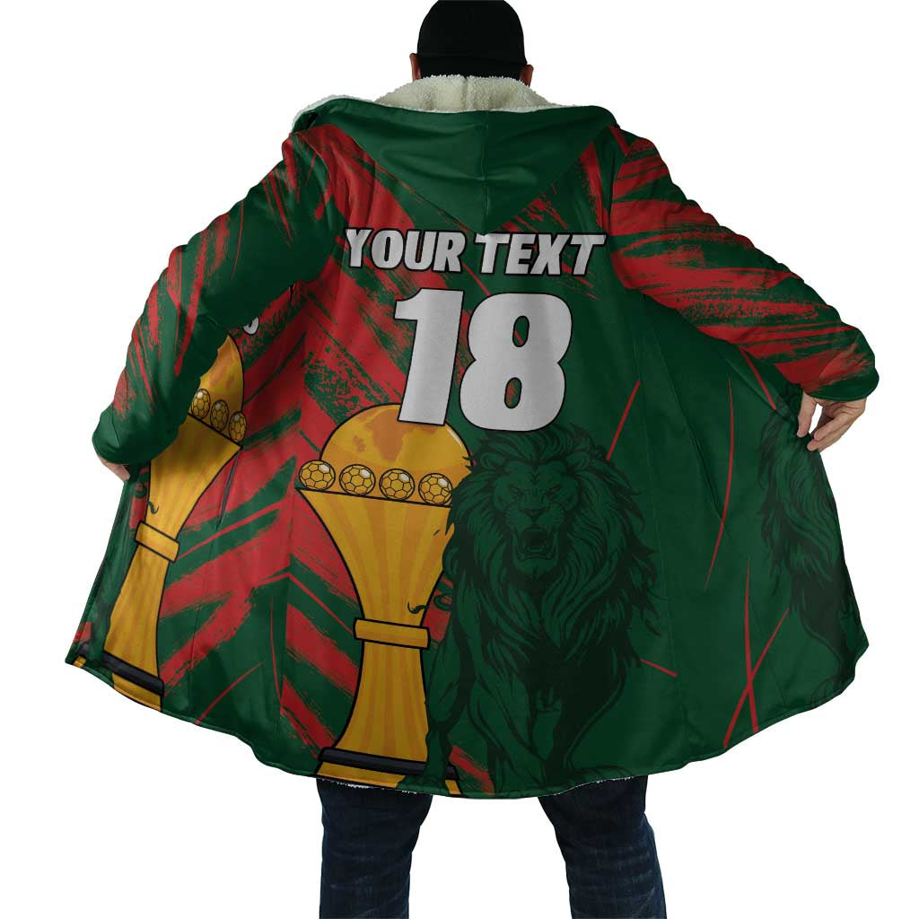 Custom Senegal Champions Football Cloak Lions of Teranga Rise Again