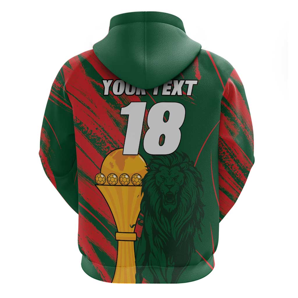 Custom Senegal Champions Football Hoodie Lions of Teranga Rise Again