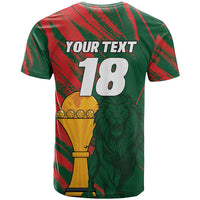 Custom Senegal Champions Football T shirt Lions of Teranga Rise Again