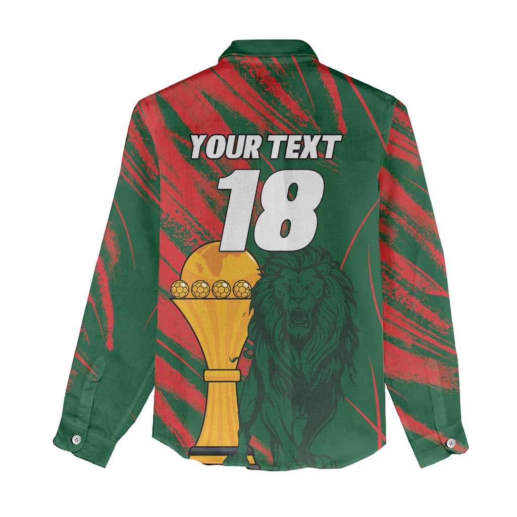 Custom Senegal Champions Football Women Casual Shirt Lions of Teranga Rise Again