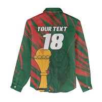 Custom Senegal Champions Football Women Casual Shirt Lions of Teranga Rise Again