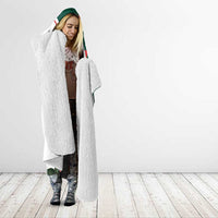 Bulgaria Lion Hooded Blanket Folk Patterns With Rose