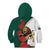 Bulgaria Lion Kid Hoodie Folk Patterns With Rose