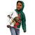 Bulgaria Lion Kid Hoodie Folk Patterns With Rose
