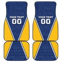 Custom Finland Lion Car Mats Finnish Folk Patterns