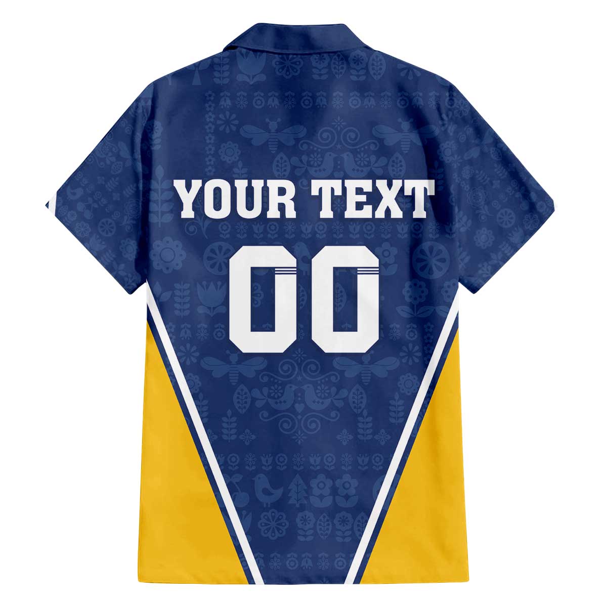 Custom Finland Lion Family Matching Off The Shoulder Long Sleeve Dress and Hawaiian Shirt Finnish Folk Patterns