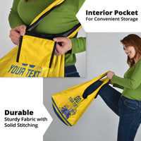 Custom Sweden Hockey Grocery Bag Tre Kronor Go Champions