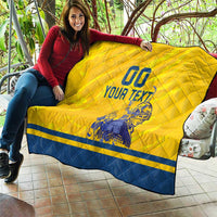 Custom Sweden Hockey Quilt Tre Kronor Go Champions