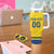 Custom Sweden Hockey Tumbler With Handle Tre Kronor Go Champions