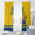 Custom Sweden Hockey Window Curtain Tre Kronor Go Champions