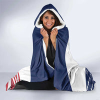 Custom USA Hockey Hooded Blanket Team USA Eagle Mascot