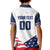 Custom USA Hockey Kid Polo Shirt Team USA Eagle Mascot