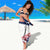 Custom USA Hockey Sarong Team USA Eagle Mascot