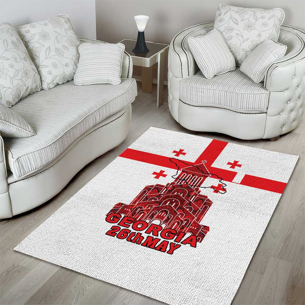 Georgia Independence Day Area Rug Sameba Dzala Ertobashia