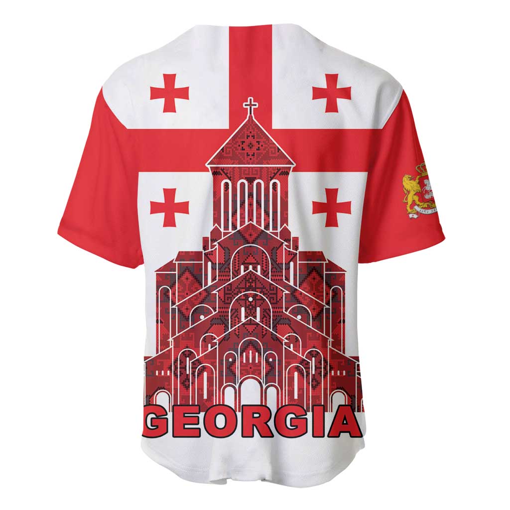 Georgia Independence Day Baseball Jersey Sameba Dzala Ertobashia