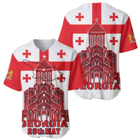 Georgia Independence Day Baseball Jersey Sameba Dzala Ertobashia