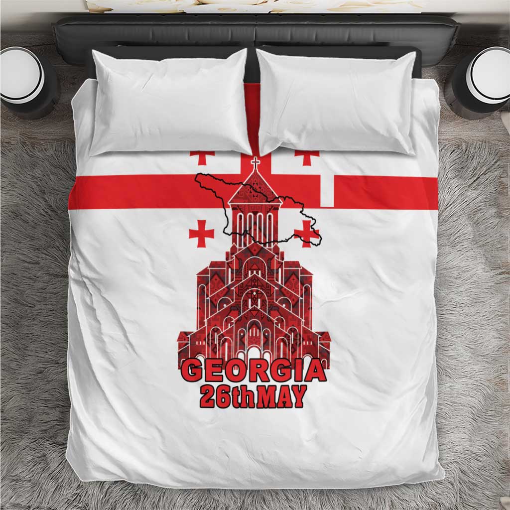 Georgia Independence Day Bedding Set Sameba Dzala Ertobashia