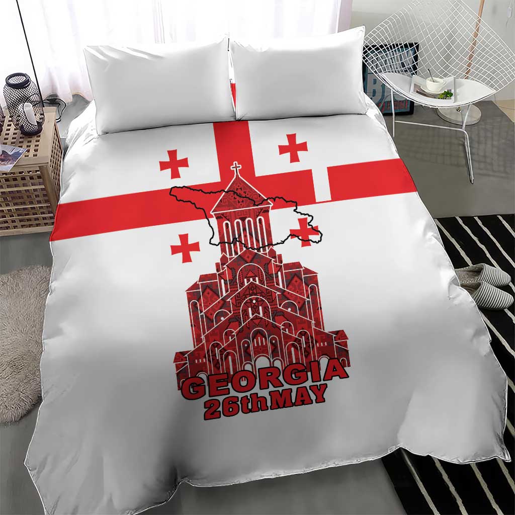 Georgia Independence Day Bedding Set Sameba Dzala Ertobashia