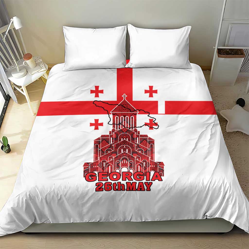 Georgia Independence Day Bedding Set Sameba Dzala Ertobashia
