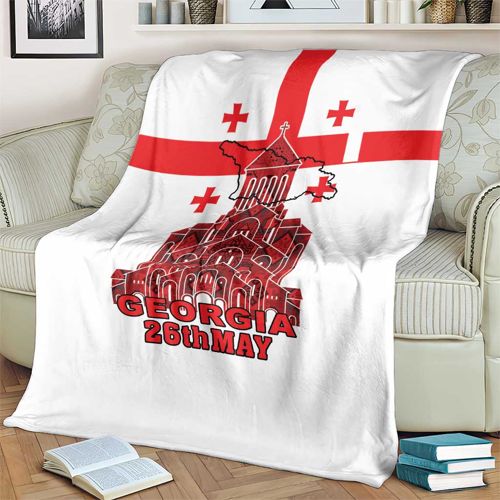 Georgia Independence Day Blanket Sameba Dzala Ertobashia