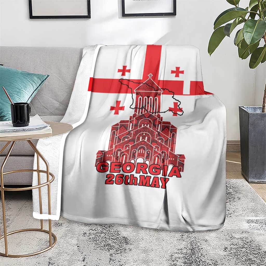 Georgia Independence Day Blanket Sameba Dzala Ertobashia