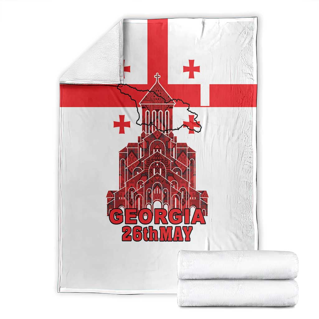 Georgia Independence Day Blanket Sameba Dzala Ertobashia