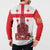 Georgia Independence Day Button Sweatshirt Sameba Dzala Ertobashia