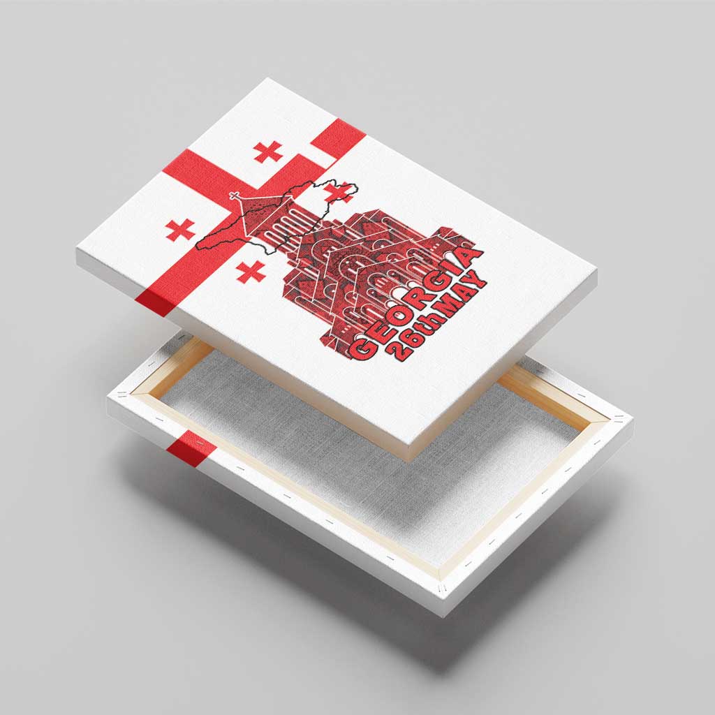 Georgia Independence Day Canvas Wall Art Sameba Dzala Ertobashia
