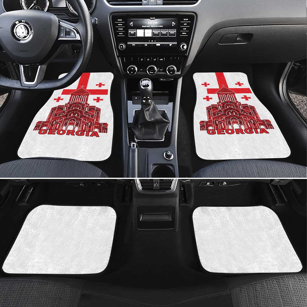 Georgia Independence Day Car Mats Sameba Dzala Ertobashia