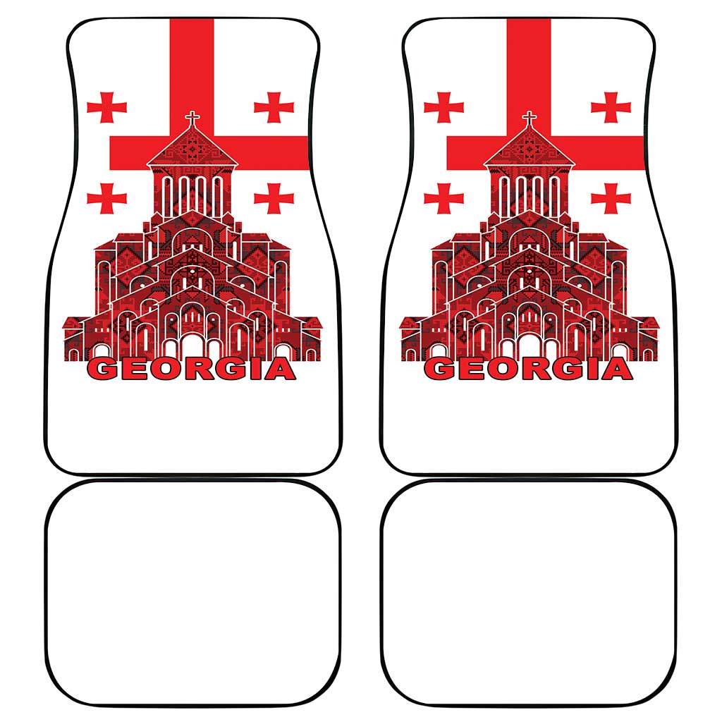 Georgia Independence Day Car Mats Sameba Dzala Ertobashia