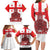 Georgia Independence Day Family Matching Long Sleeve Bodycon Dress and Hawaiian Shirt Sameba Dzala Ertobashia