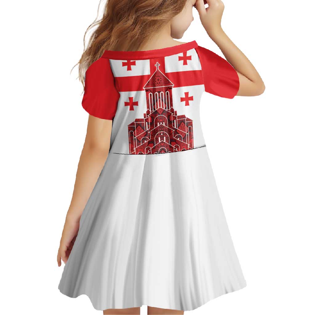 Georgia Independence Day Family Matching Off Shoulder Maxi Dress and Hawaiian Shirt Sameba Dzala Ertobashia