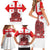 Georgia Independence Day Family Matching Short Sleeve Bodycon Dress and Hawaiian Shirt Sameba Dzala Ertobashia