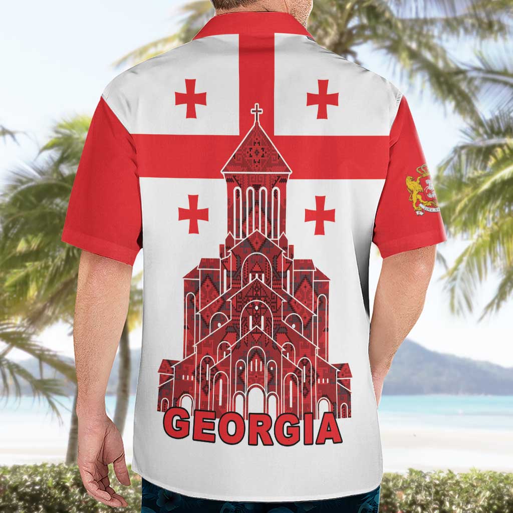 Georgia Independence Day Hawaiian Shirt Sameba Dzala Ertobashia