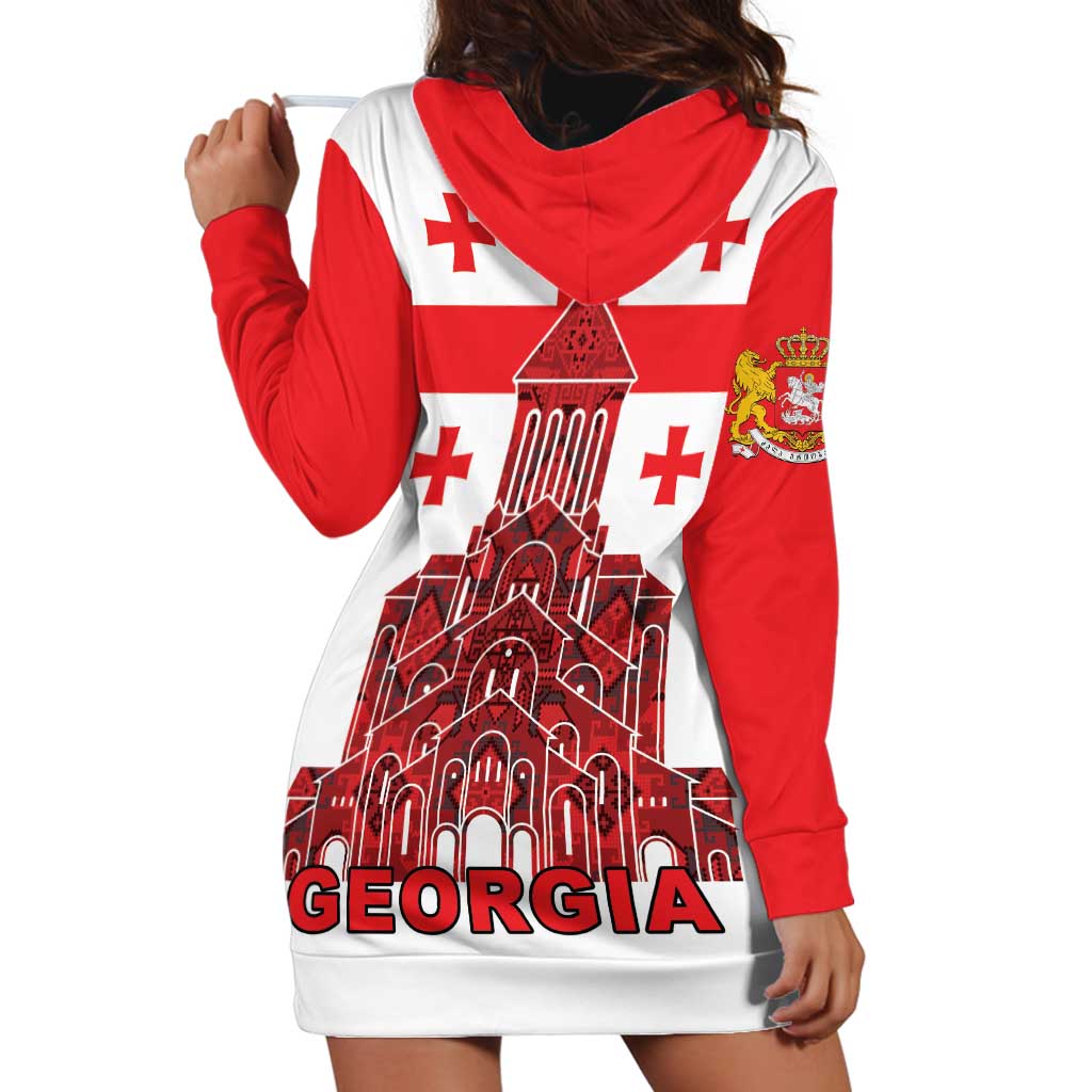 Georgia Independence Day Hoodie Dress Sameba Dzala Ertobashia