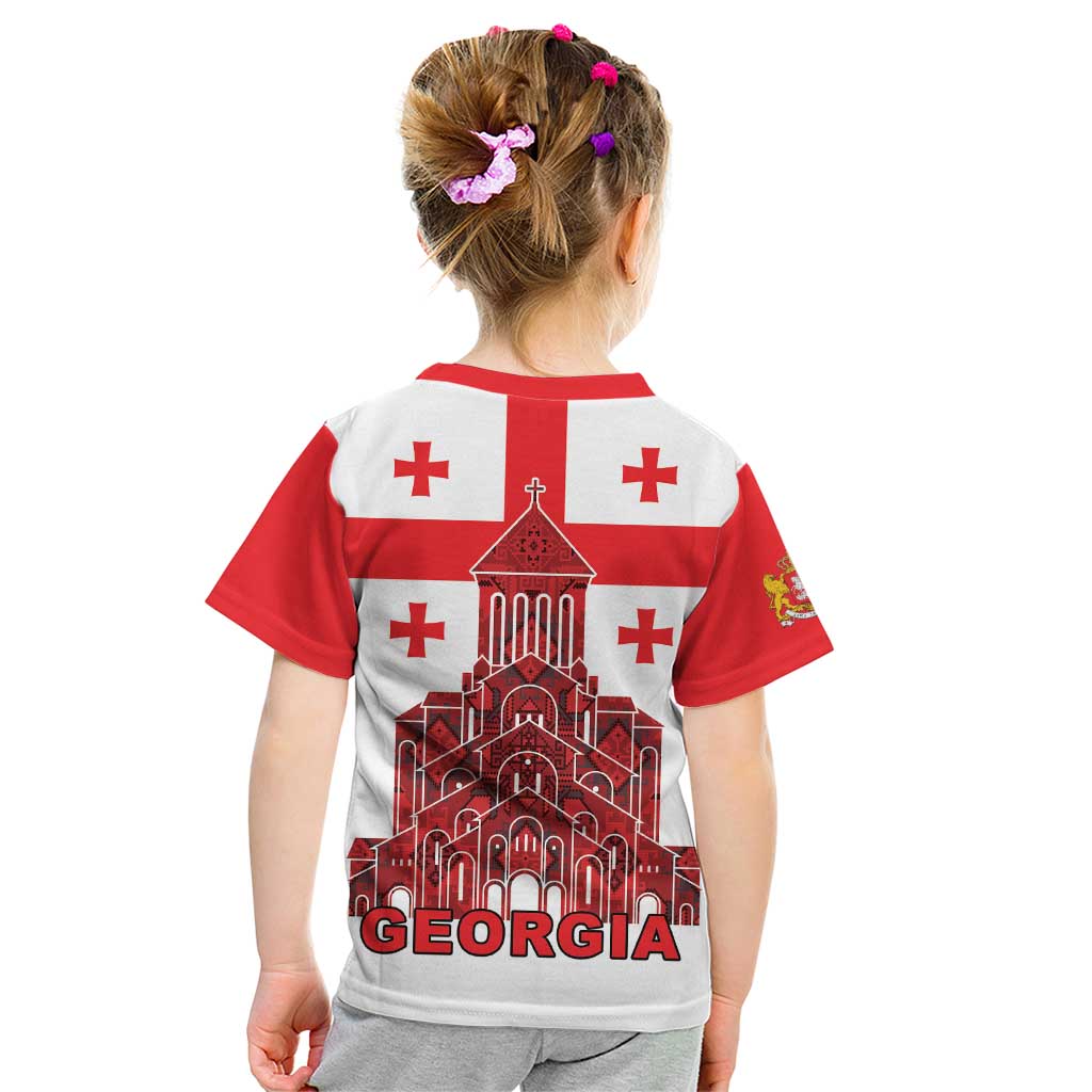 Georgia Independence Day Kid T Shirt Sameba Dzala Ertobashia